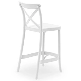 Стул барный Tilia Capri 65 см белая слоновая кость