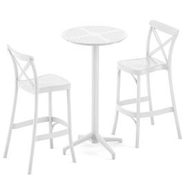 Стул барный Tilia Capri 65 см белая слоновая кость