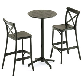 Стілець барний Tilia Capri 65 см чорний
