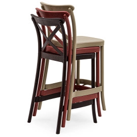 Стілець барний Tilia Capri 65 см чорний