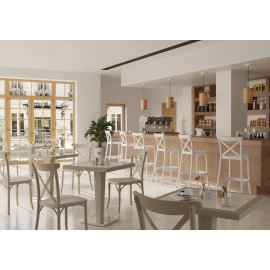 Стілець барний Tilia Capri 65 см чорний
