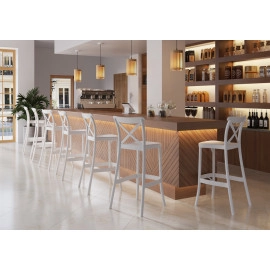 Стілець барний Tilia Capri 65 см чорний