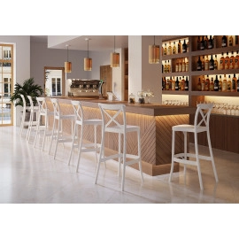 Стілець барний Tilia Capri 65 см чорний