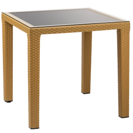 Стіл Tilia Antares 80x80 см ніжки пластикові колір дерево