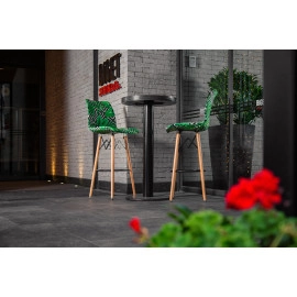Стіл з відкидною стільницею Tilia Moon d60 см колір кави