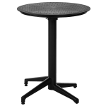 Стіл з відкидною стільницею Tilia Moon d60 см чорний