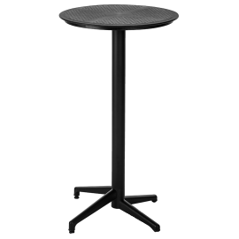Стіл барний з відкидною стільницею Tilia Moon d60 см чорний