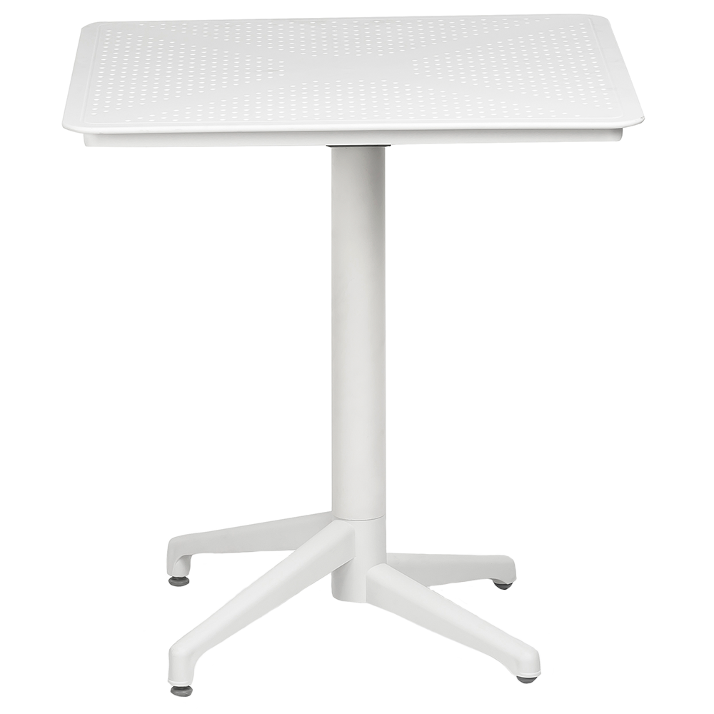Стіл з відкидною стільницею Tilia Moon 70x70 см біла слонова кістка