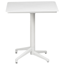 Стіл з відкидною стільницею Tilia Moon 70x70 см біла слонова кістка