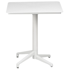 Стіл з відкидною стільницею Tilia Moon 70x70 см біла слонова кістка