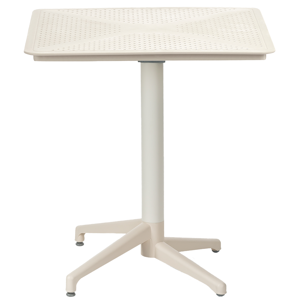 Стіл з відкидною стільницею Tilia Moon 70x70 см кремовий