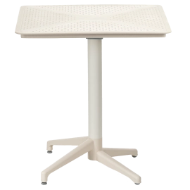 Стіл з відкидною стільницею Tilia Moon 70x70 см кремовий