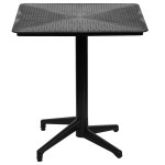 Стіл з відкидною стільницею Tilia Moon 70x70 см чорний