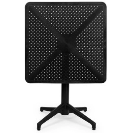 Стіл з відкидною стільницею Tilia Moon 70x70 см чорний