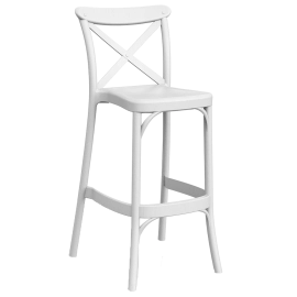 Стілець барний Tilia Capri 75 см біла слонова кістка
