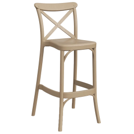 Стілець барний Tilia Capri 75 см кавовий