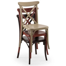 Стілець Tilia Capri Pad сірий цемент