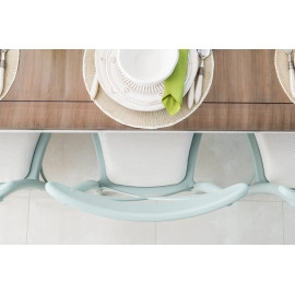 Стілець Tilia Capri Pad сірий цемент