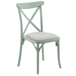 Стілець Tilia Capri Pad сіро-зелений