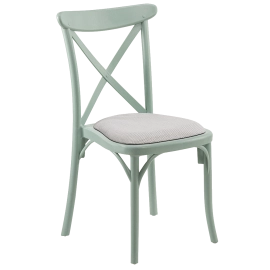 Стілець Tilia Capri Pad сіро-зелений
