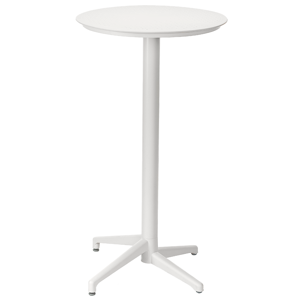 Стіл барний Tilia Moon d60 см біла слонова кістка