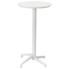 Стіл барний Tilia Moon d60 см біла слонова кістка