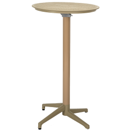 Стіл барний Tilia Moon d60 см колір кави