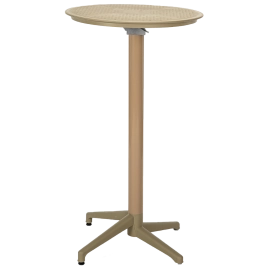 Стіл барний Tilia Moon d60 см колір кави