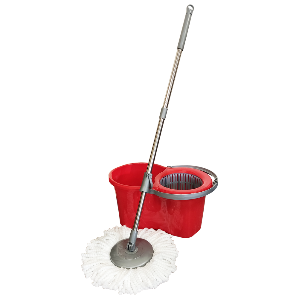Набір для прибирання Planet Spin Mop Mini 14 л червоний