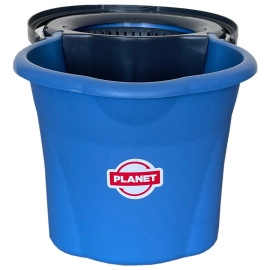 Набір для прибирання Planet Spin Mop Mini Eco 14 л блакитний-антрацитовий