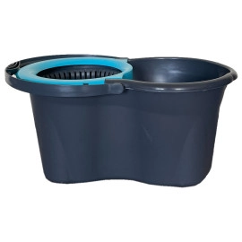 Набір для прибирання Planet Spin Mop Mini Eco 14 л антрацитовий-бірюзовий