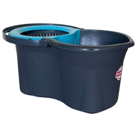 Набір для прибирання Planet Spin Mop Mini Eco 14 л антрацитовий-бірюзовий