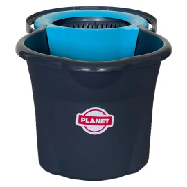 Набір для прибирання Planet Spin Mop Mini Eco 14 л антрацитовий-бірюзовий