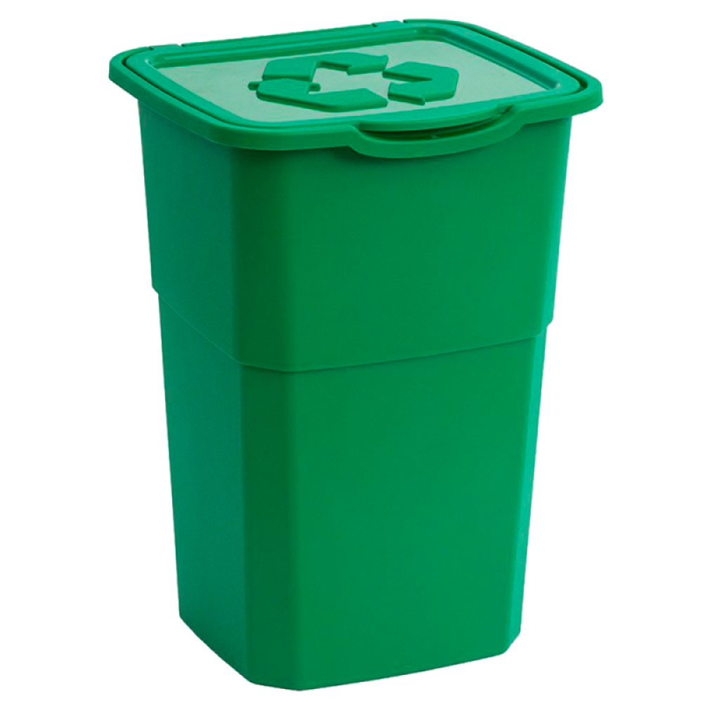 Бак для сміття 50 л Eco зелений