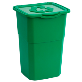 Бак для сміття 50 л Eco зелений
