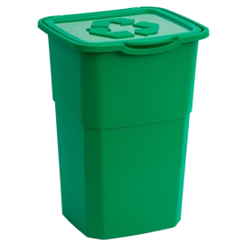 Бак для сміття 50 л Eco зелений