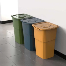 Бак для сміття 50 л Eco зелений