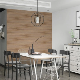 Самоклеюча вінілова плитка 152.4х914.4х1.5мм Дуб молочний, ціна за 1 шт. (СВП-010) Матова SW-00001129