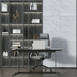 Самоклеюча 3D панель 700х700х4мм Біла мармурова плитка (364) SW-00001142