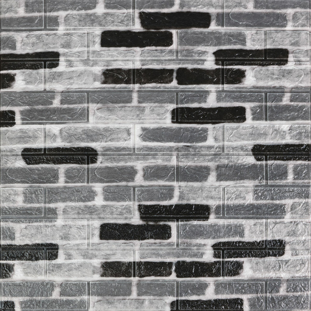 Самоклеюча 3D панель 700х770х3мм Класична цегла (342-3) SW-00001147