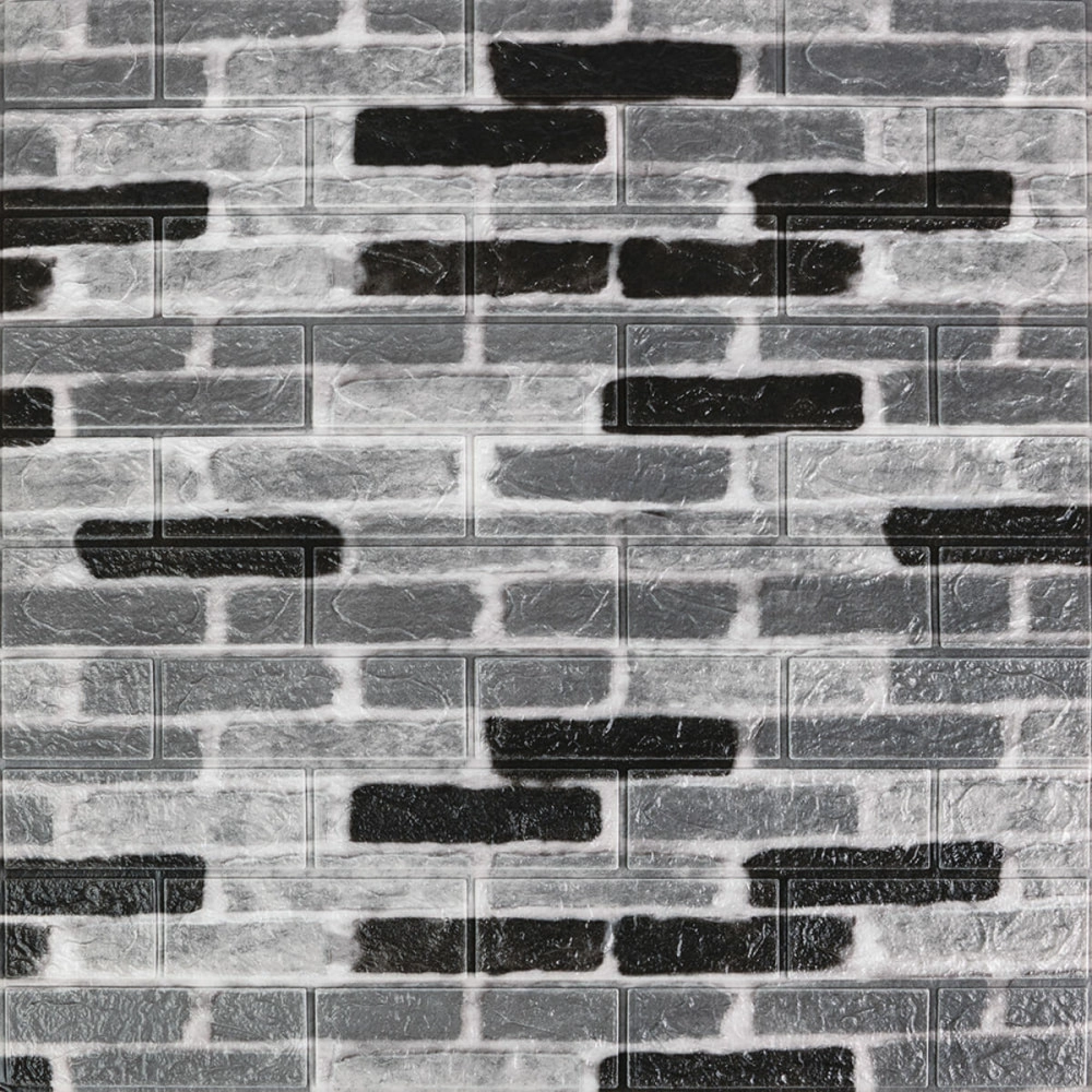 Самоклеюча 3D панель 700х770х3мм Класична цегла (342-3) SW-00001147