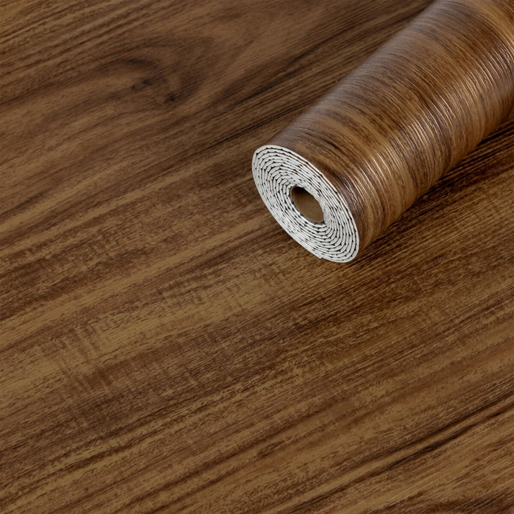 Самоклеюча вінілова плитка в рулоні 600х3000х2мм Каштан Мат SW-00001178