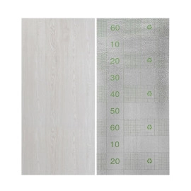 Самоклеюча вінілова плитка в рулоні 600х3000х2мм Молочна Мат SW-00001181