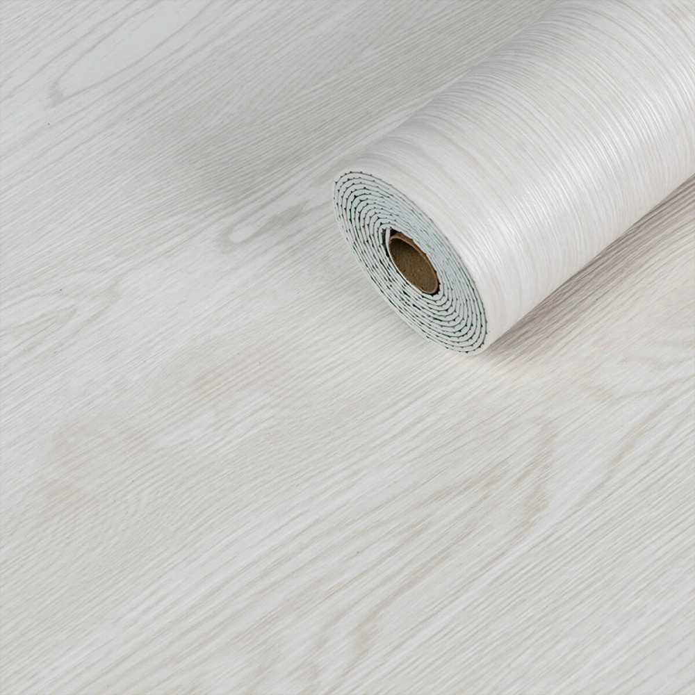 Самоклеюча вінілова плитка в рулоні 600х3000х2мм Молочна Мат SW-00001181