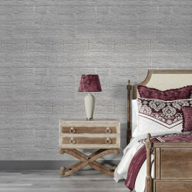 Самоклеюча 3D панель 700х700х5мм Камінь кава (150) SW-00001352