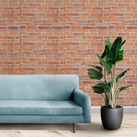 Самоклеюча 3D панель 19600x700x3мм Руда Катеринославська Цегла SW-00001370