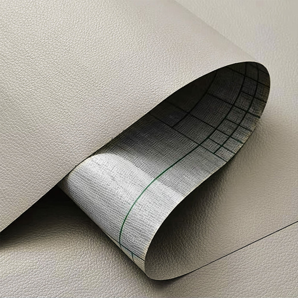 Самоклеюча екошкіра у рулоні 1.37х1м х 0.5мм Світло-сірий SW-00001373