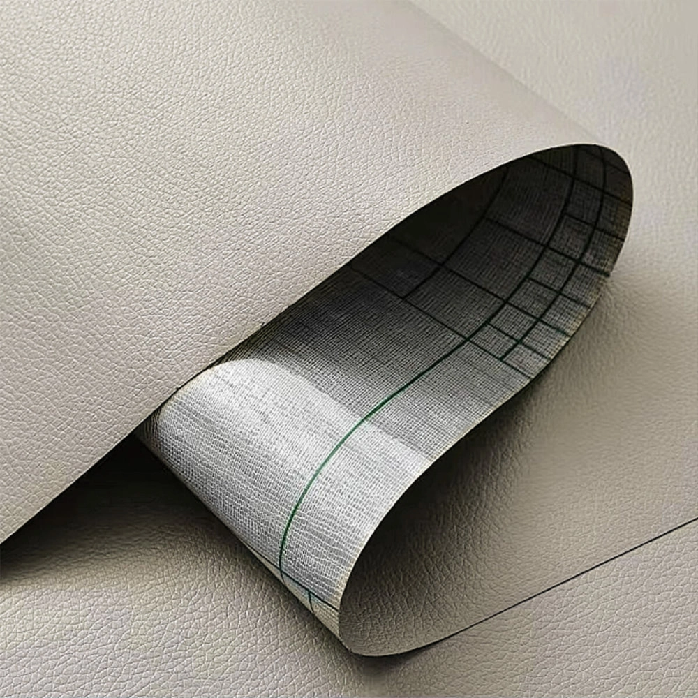 Самоклеюча екошкіра у рулоні 1.37х1м х 0.5мм Світло-сірий SW-00001373