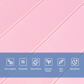 Самоклеюча 3D панель 700x700x4мм Рожеве дерево (379) SW-00001384