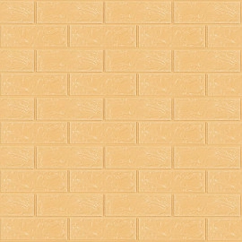 Самоклеюча 3D панель в рулоні 3080x700x3мм Бежева Цегла (R009-3) SW-00001394